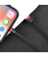 Baseus Cafule USB-A / Lightning 2.4A QC 3.0 cable 1 m - black and red