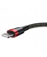 Baseus Cafule USB-A / Lightning 1.5A QC 3.0 cable 2 m - black and red