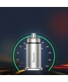 Baseus Square smart car charger 2x USB QC3.0 Quick Charge 3.0 SCP AFC 30W black (CCALL-DS01)