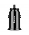 Baseus Circular smart car charger 2x USB QC3.0 Quick Charge 3.0 SCP AFC 30W black (CCALL-YD01)