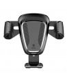 Baseus Gravity Car Mount gravity air vent car holder for 4-6" phone black (SUYL-01)