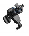 Baseus Gravity Car Mount gravity air vent car holder for 4-6" phone black (SUYL-01)