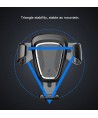 Baseus Gravity Car Mount gravity air vent car holder for 4-6" phone black (SUYL-01)