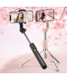 Selfie stick Spigen S540W Bluetooth with tripod - black