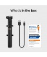 Selfie stick Spigen S540W Bluetooth with tripod - black