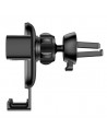Baseus Cube SUYL-FK01 gravity phone holder 4.7-6.6" for car air vent - black