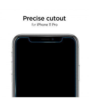 Spigen ALM Glas.tR Slim tempered glass for iPhone 11 / XR - 2 pcs.