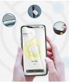 Baseus T2 keychain mini wireless key and other object finder white (ZLFDQT2-02)