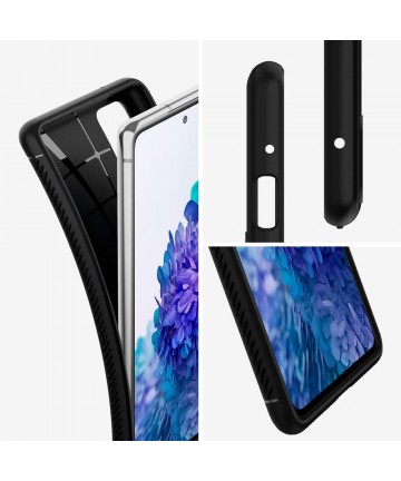 Spigen Rugged Armor Case for Samsung Galaxy S20 FE - Matte Black