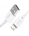 Baseus Superior USB - Lightning cable 2.4A 1.5 m White (CALYS-B02)