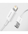 Baseus Superior USB - Lightning cable 2.4A 1.5 m White (CALYS-B02)