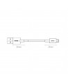 Baseus Superior USB - Lightning cable 2.4A 1.5 m White (CALYS-B02)