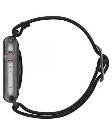 Spigen Fit Lite Strap for Apple Watch 4/5/6/7/8/9/SE/Ultra (42/44/45/49 mm) - Black