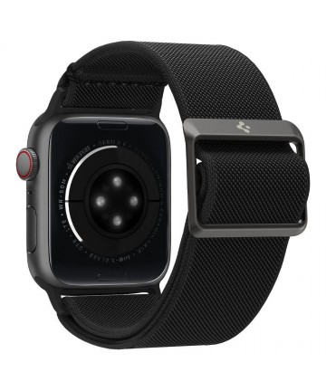 Spigen Fit Lite Strap for Apple Watch 4/5/6/7/8/9/SE/Ultra (42/44/45/49 mm) - Black