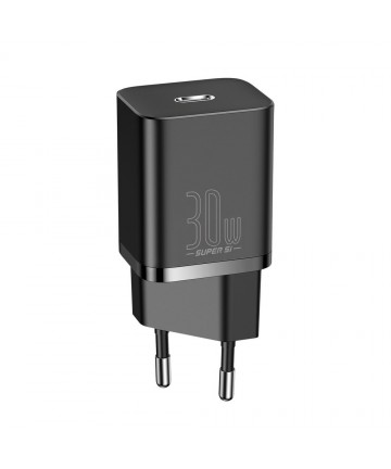 Baseus Super Si 1C fast charger USB Type C 30W Power Delivery Quick Charge black (CCSUP-J01)