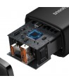 Baseus Compact fast charger USB / USB Type C 20W 3A Power Delivery Quick Charge 3.0 black (CCXJ-B01)