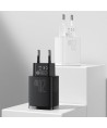 Baseus Compact fast charger USB / USB Type C 20W 3A Power Delivery Quick Charge 3.0 black (CCXJ-B01)