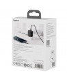 Baseus Compact fast charger USB / USB Type C 20W 3A Power Delivery Quick Charge 3.0 black (CCXJ-B01)