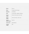 Baseus Compact fast charger USB / USB Type C 20W 3A Power Delivery Quick Charge 3.0 black (CCXJ-B01)