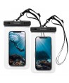 Spigen Spigen Aqua Shield A601 case waterproof IPX8 - transparent 2 pcs.