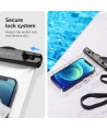 Spigen Spigen Aqua Shield A601 case waterproof IPX8 - transparent 2 pcs.