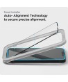 Spigen ALM Glass FC tempered glass for iPhone 13 / 13 Pro / 14 / 16e / 17e - black 2 pcs.