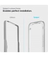 Spigen ALM Glass FC tempered glass for iPhone 13 / 13 Pro / 14 / 16e / 17e - black 2 pcs.