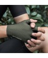 Rockbros Breathable Short Finger Cycling Gloves Size: M - Green