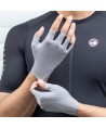 Rockbros Breathable Short Finger Cycling Gloves Size: M - Grey
