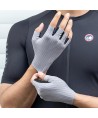 Rockbros Breathable Short Finger Cycling Gloves, Size: S - Gray