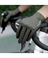 Rockbros Breathable Full Finger Cycling Gloves, Size: L - Gray
