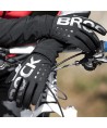 Rockbros cycling gloves, insulated, long, size: M - black and gray