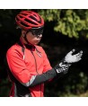 Rockbros cycling gloves, insulated, long, size: XXL - black and gray