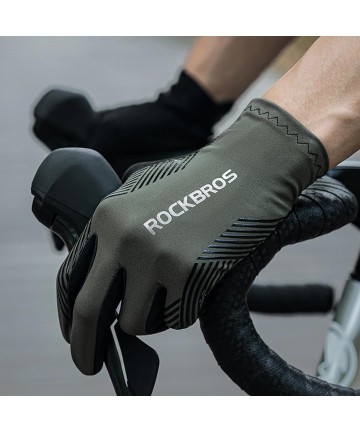 Rockbros cycling gloves spring/summer/autumn, full, size: S - green