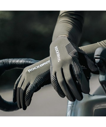 Rockbros cycling gloves spring/summer/autumn, full, size: S - green