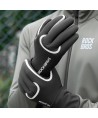 Rockbros Full Waterproof Cycling Gloves, Size: L/XL - Black