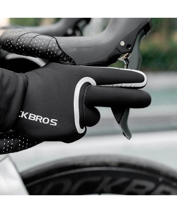 Rockbros full waterproof cycling gloves, size: S/M - black