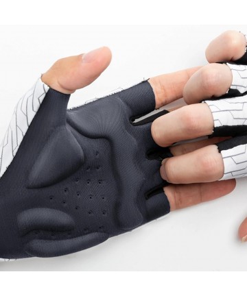 Rockbros MTB cycling gloves size: S - white and black