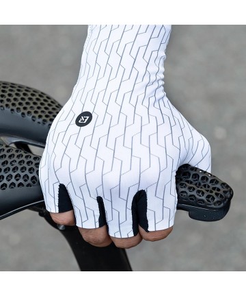 Rockbros Road Cycling Gloves Size: L - Black and White