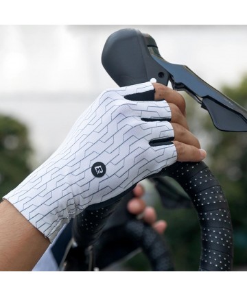 Rockbros Road Cycling Gloves Size: L - Black and White
