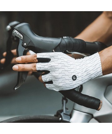 Rockbros Road Cycling Gloves Size: S - Black and White