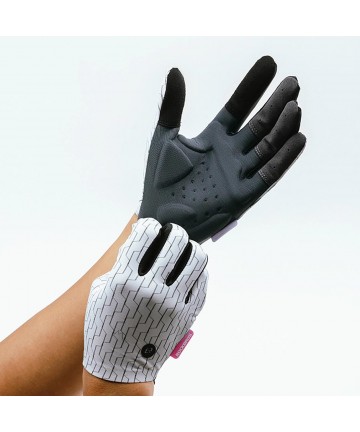 Rockbros sports gloves full spring-summer size M - white and black
