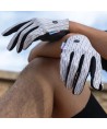 Rockbros sports gloves full spring-summer size XL - white and black