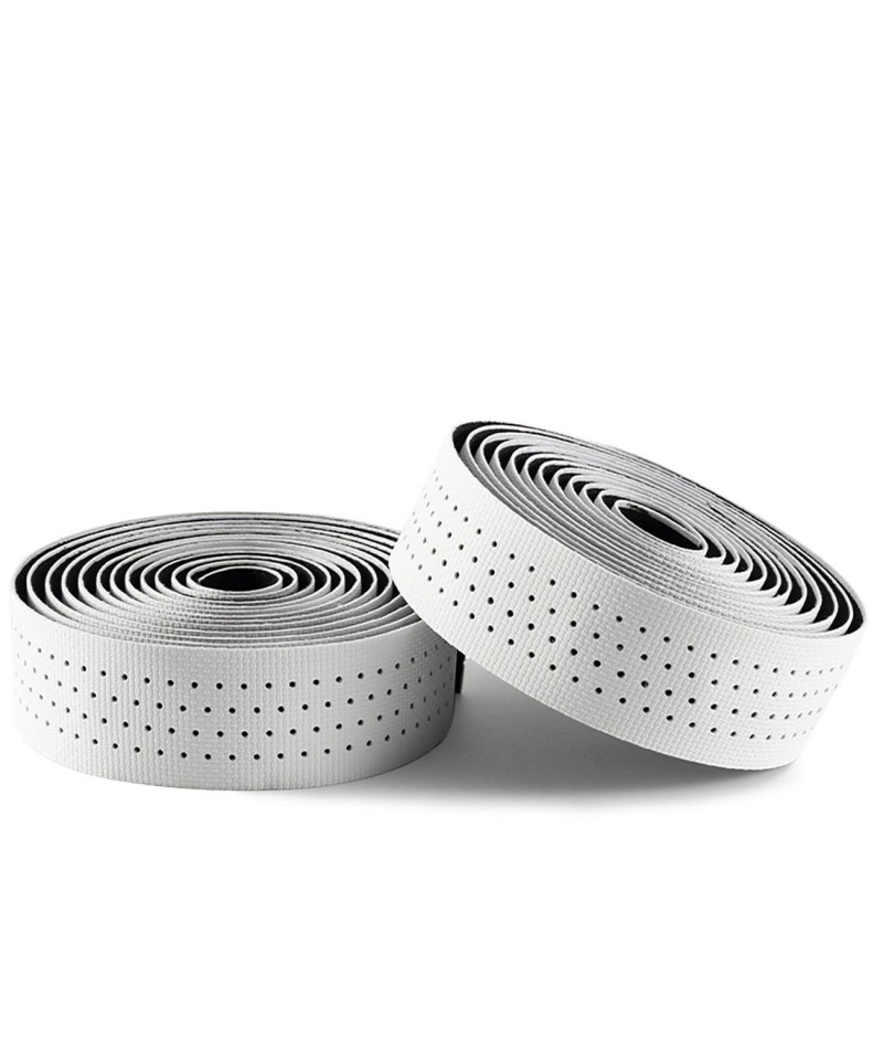 Rockbros Perforated Silicone Handlebar Tape - White