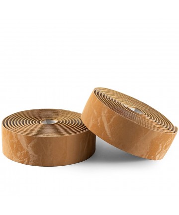 Rockbros PU Handlebar Tape "Velour" Pattern - Brown