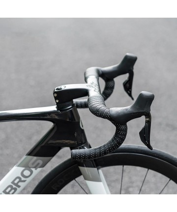 Rockbros PU Handlebar Tape "Velour" Pattern - Brown