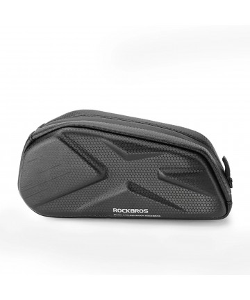 Rockbros Bike Bag, Rigid, Frame, Top Tube, 1.4l - Black