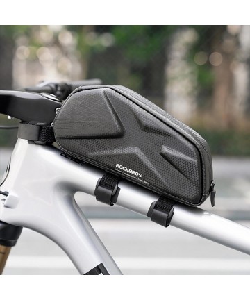 Rockbros Bike Bag, Rigid, Frame, Top Tube, 1.4l - Black