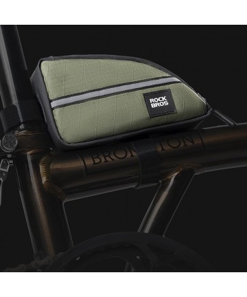 Rockbros Triangle Bike Frame Bag 0.8l - Brown