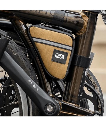 Rockbros Triangle Bike Frame Bag 0.25L - Brown